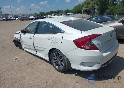 2019 Honda Civic Ex-L z USA, uszkodzony, nr VIN 19XFC1F77KE017514